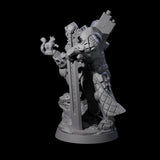 Gentle Warforged Paladin Miniature for Dungeons and Dragons, Pathfinder or other TTRPGs