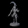 Gesturing Armoured Necromancer Miniature for Dungeons and Dragons, Pathfinder or other TTRPGs