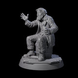 Gesturing Human Storyteller Miniature for Dungeons and Dragons, Pathfinder or other TTRPGs