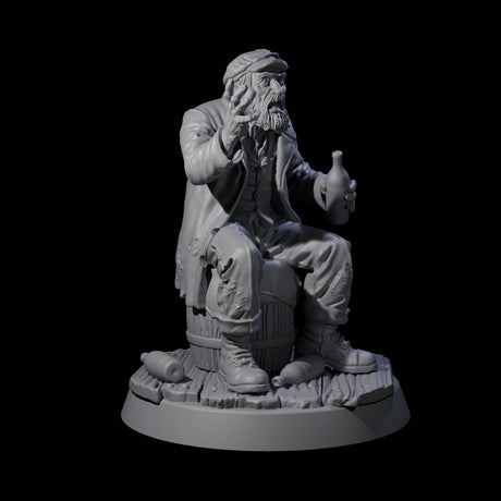 Gesturing Human Storyteller Miniature for Dungeons and Dragons, Pathfinder or other TTRPGs