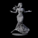 Gesturing Regal Queen Miniature for Dungeons and Dragons, Pathfinder or other TTRPGs