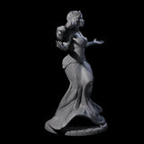 Gesturing Regal Queen Miniature for Dungeons and Dragons, Pathfinder or other TTRPGs