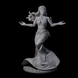 Gesturing Regal Queen Miniature for Dungeons and Dragons, Pathfinder or other TTRPGs