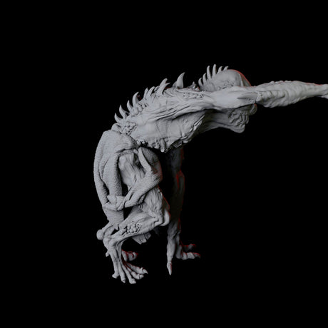 Ghoul C Miniature for Dungeons and Dragons, Pathfinder or other TTRPGs