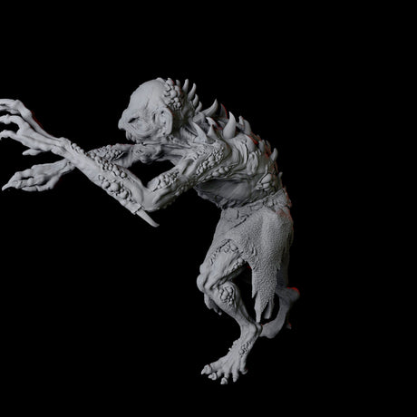 Ghoul D Miniature for Dungeons and Dragons, Pathfinder or other TTRPGs