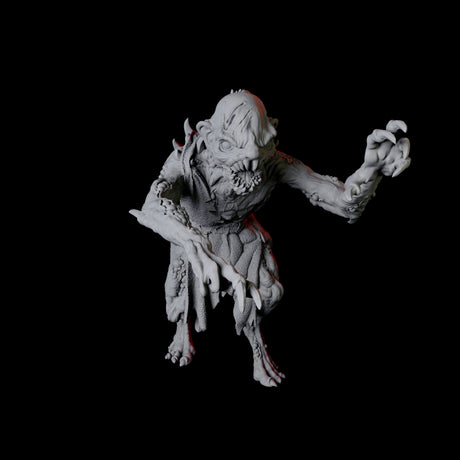 Ghoul D Miniature for Dungeons and Dragons, Pathfinder or other TTRPGs