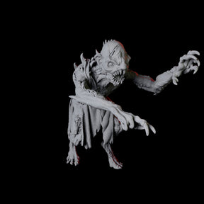 Ghoul D Miniature for Dungeons and Dragons, Pathfinder or other TTRPGs