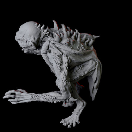 Ghoul E Miniature for Dungeons and Dragons, Pathfinder or other TTRPGs