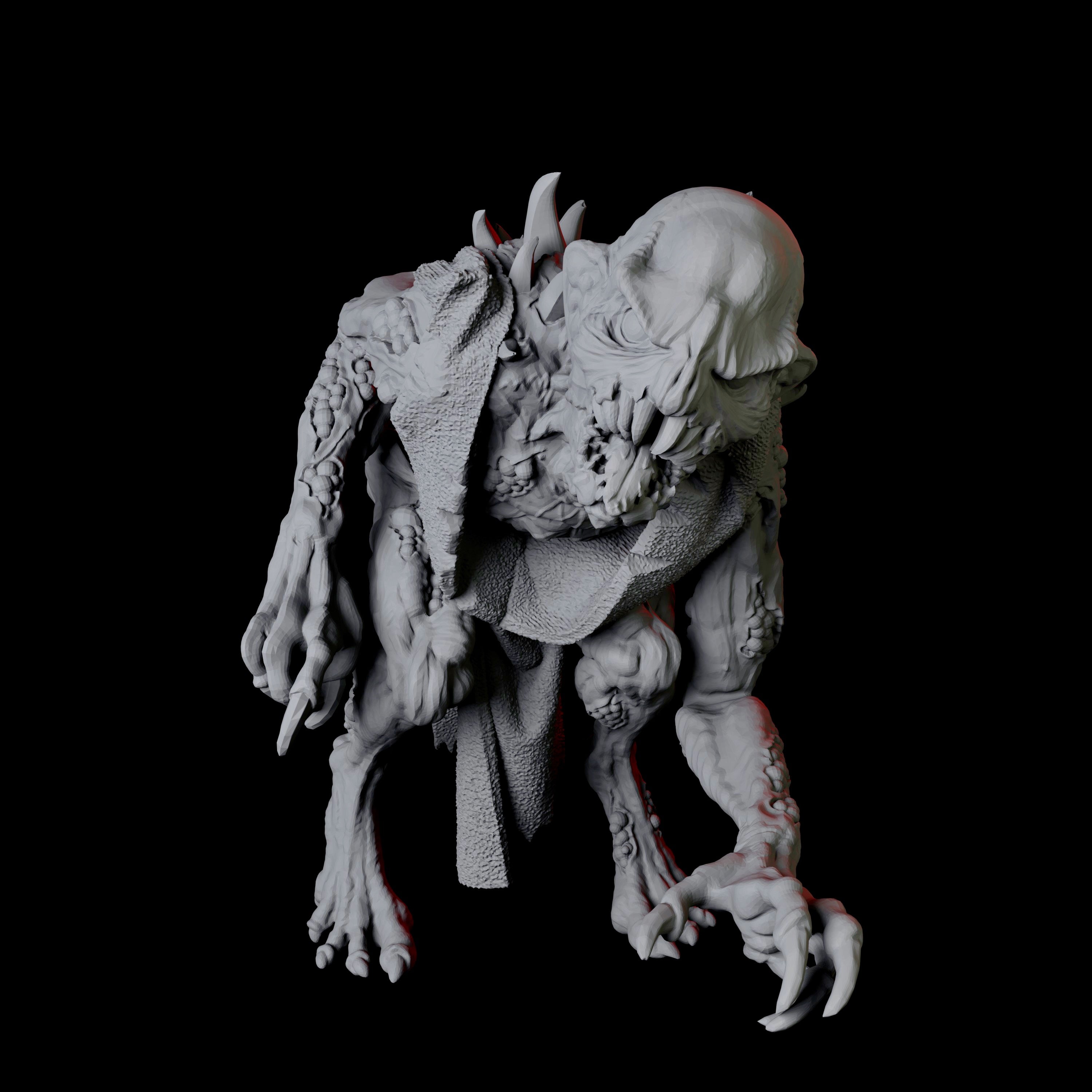 Ghoul Miniature E for Dungeons and Dragons - Myth Forged