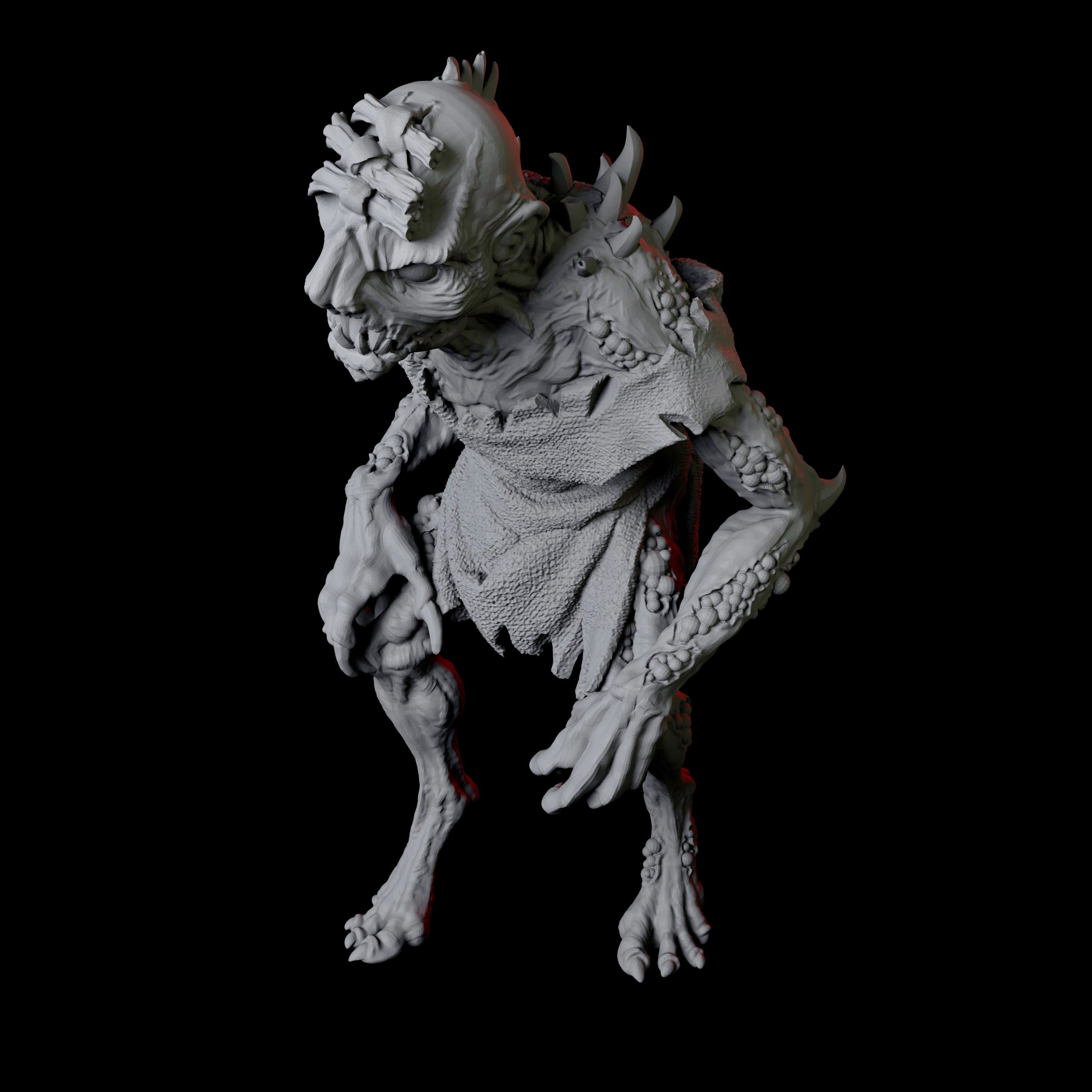 Ghoul Miniature F for Dungeons and Dragons - Myth Forged