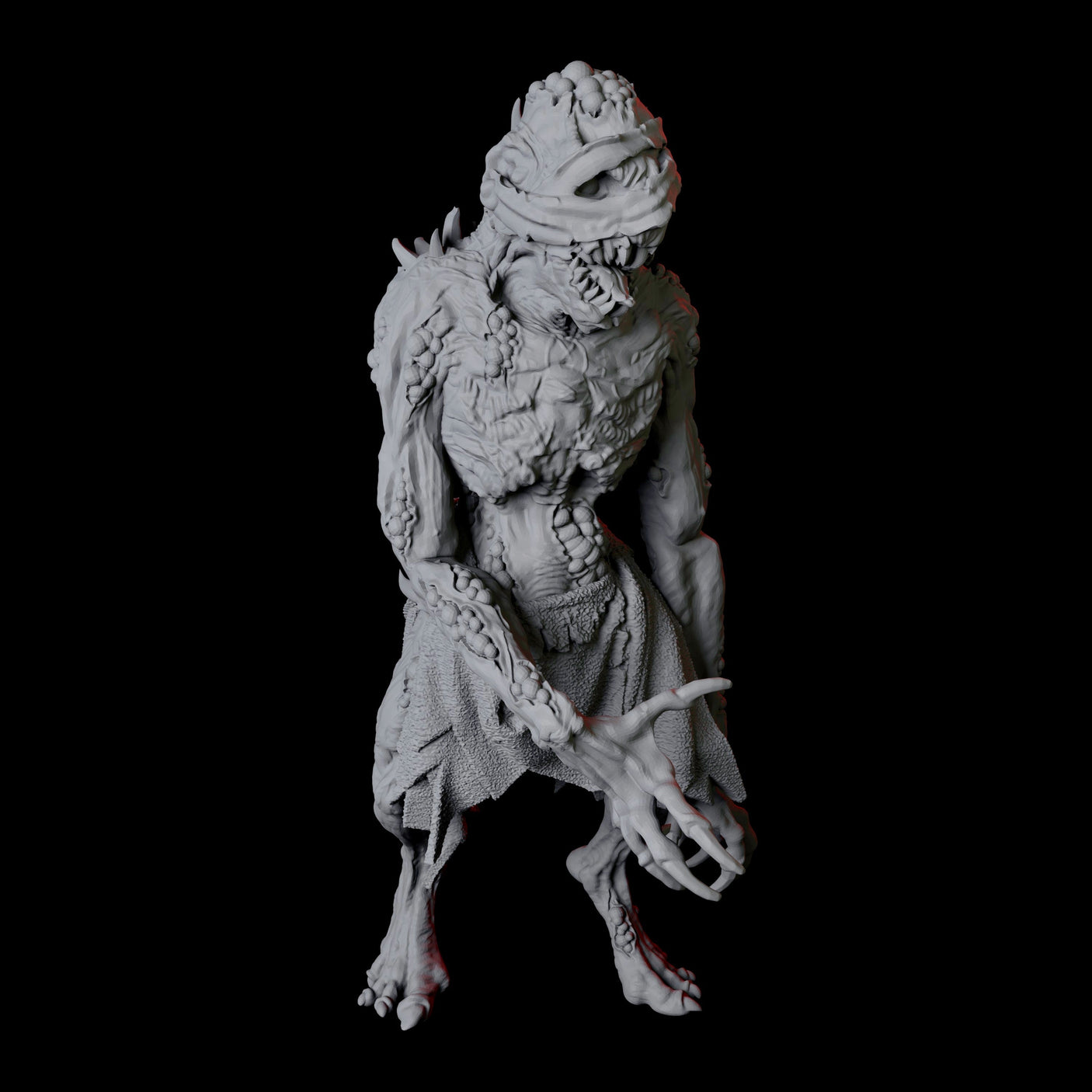 Ghoul G Miniature for Dungeons and Dragons, Pathfinder or other TTRPGs