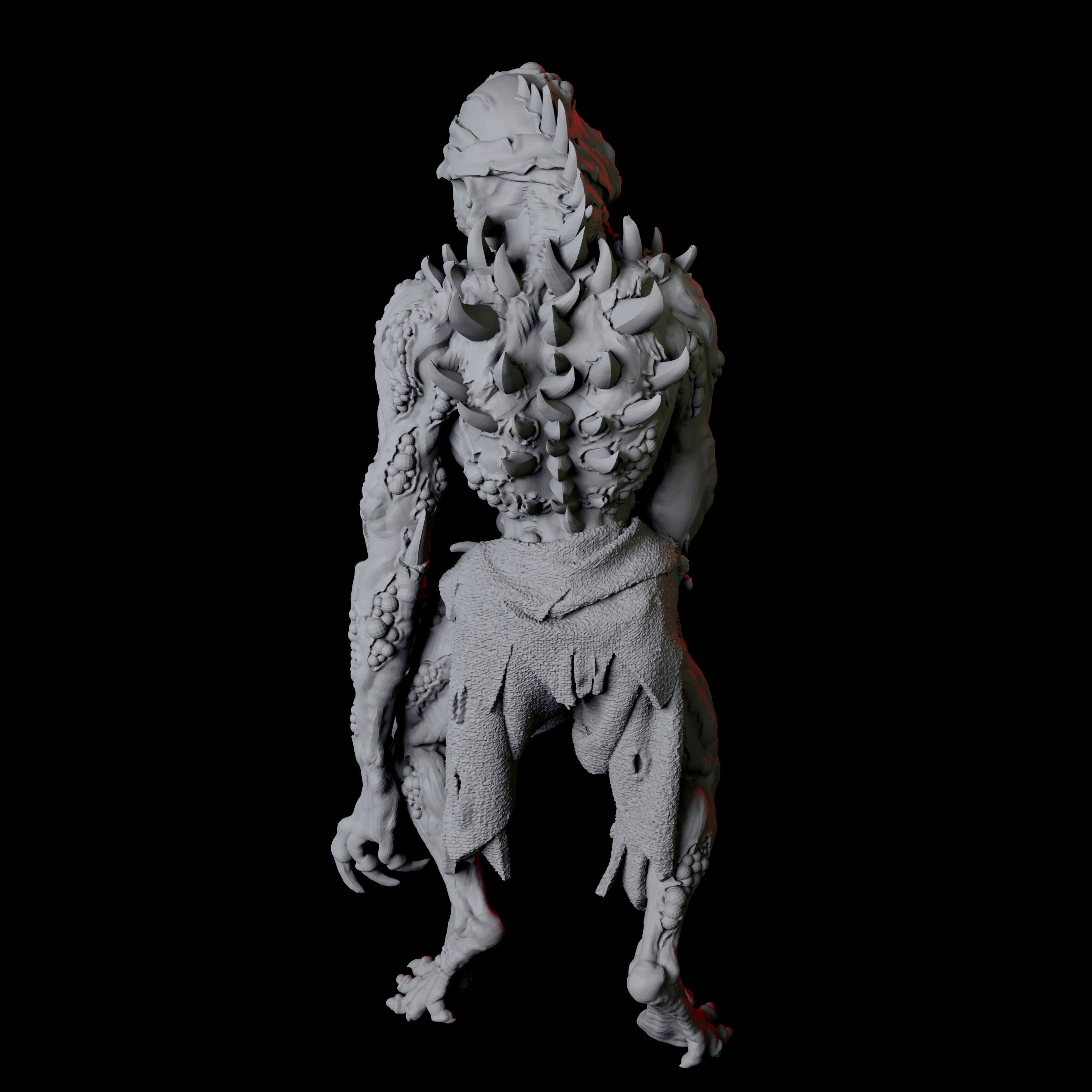 Ghoul Miniature G for Dungeons and Dragons - Myth Forged