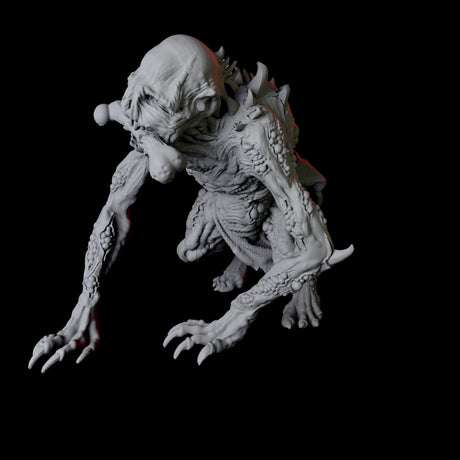 Ghoul H Miniature for Dungeons and Dragons, Pathfinder or other TTRPGs