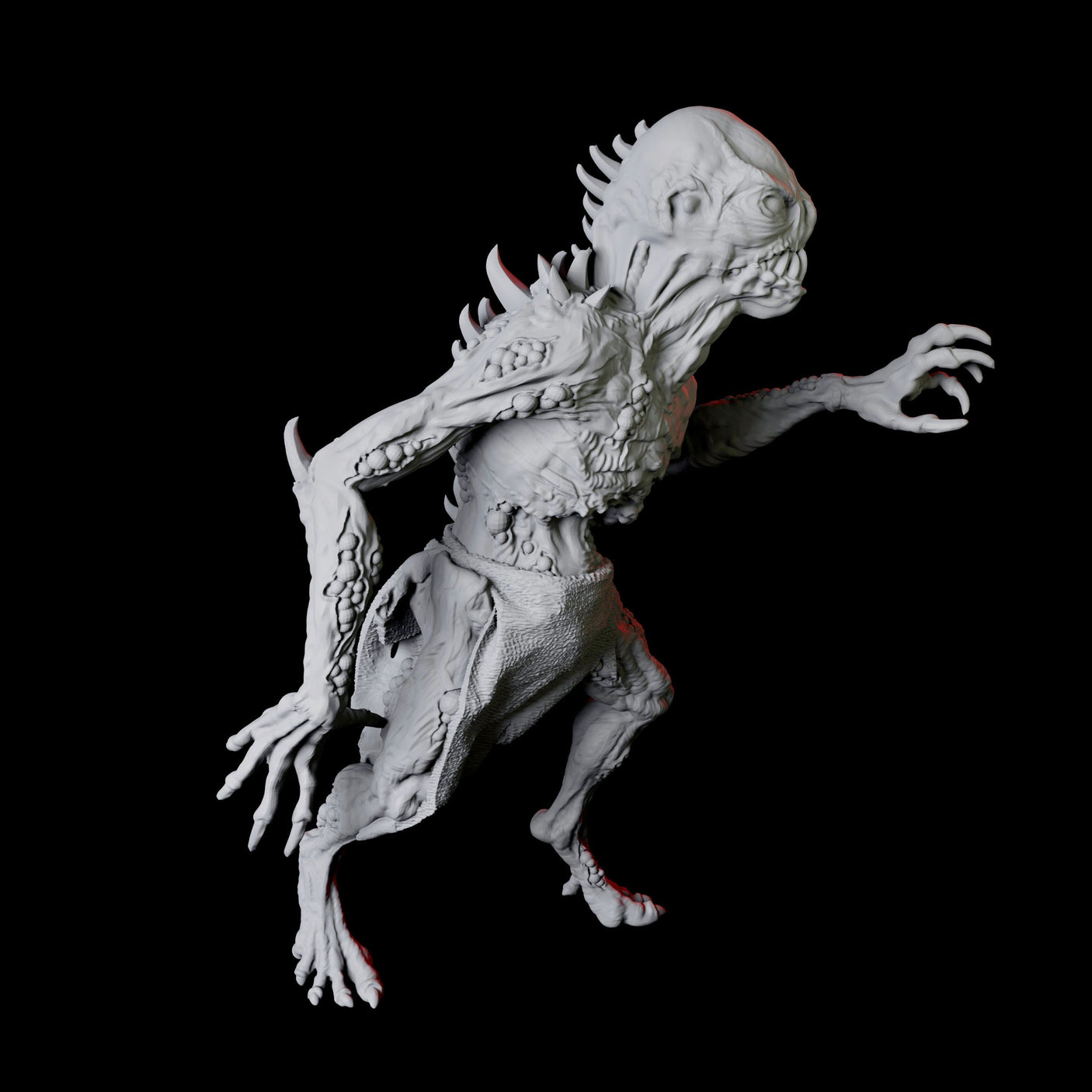 Ghoul I Miniature for Dungeons and Dragons, Pathfinder or other TTRPGs
