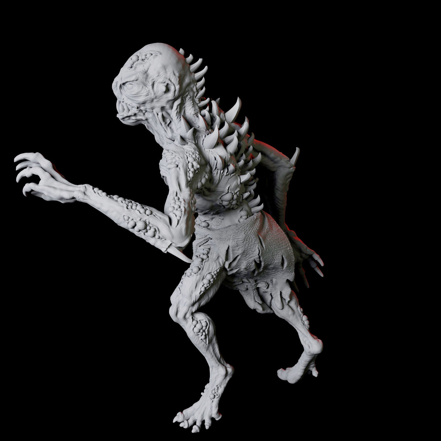Ghoul I Miniature for Dungeons and Dragons, Pathfinder or other TTRPGs