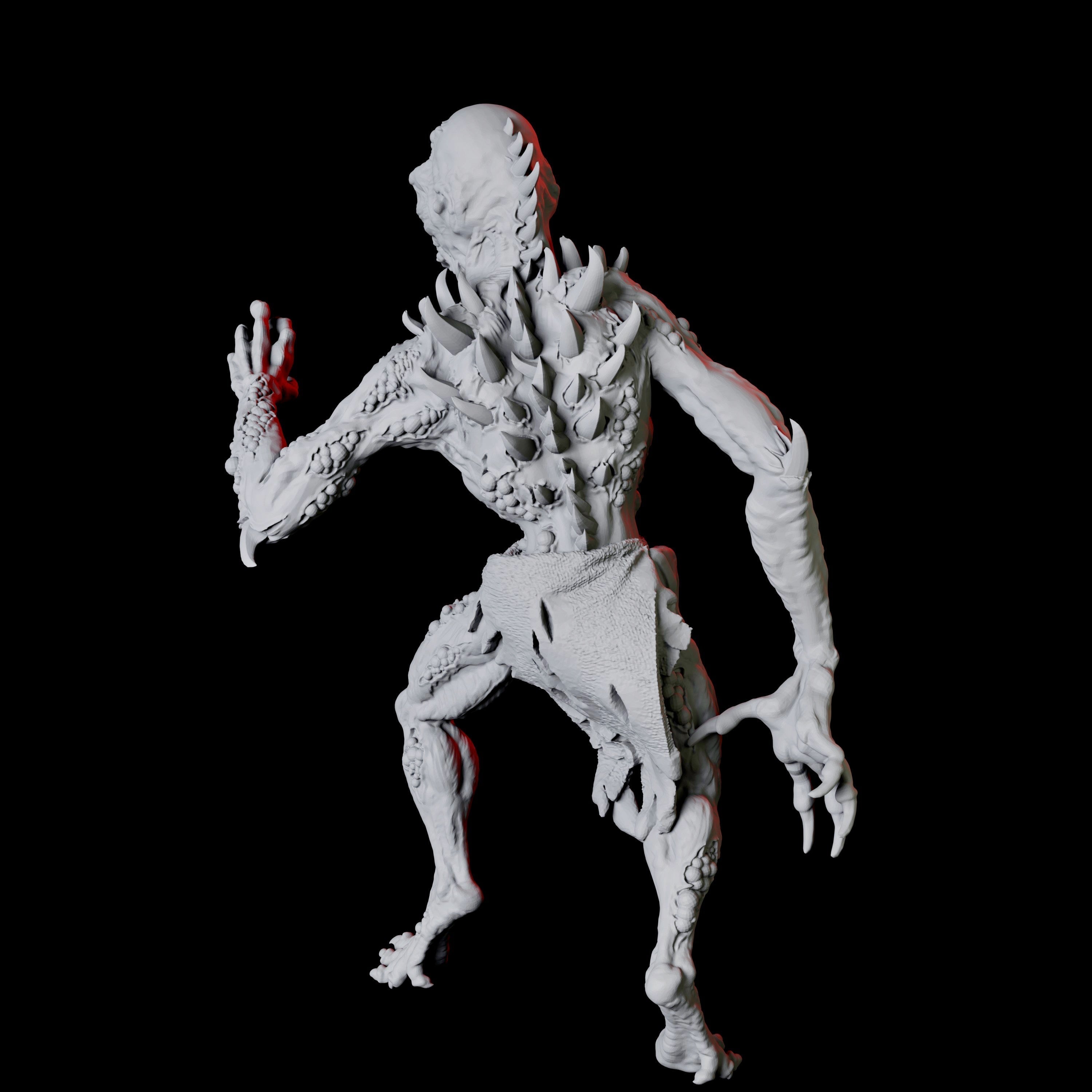 Ghoul Miniature I for Dungeons and Dragons - Myth Forged