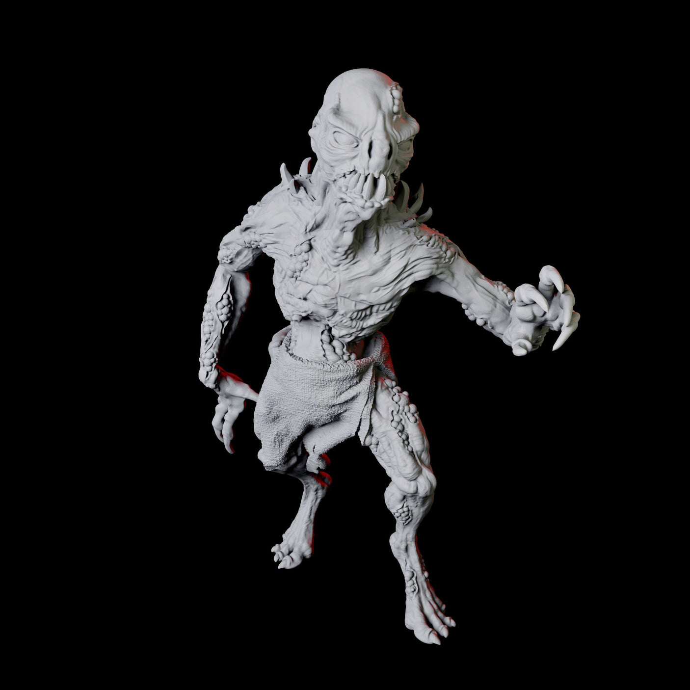 Ghoul I Miniature for Dungeons and Dragons, Pathfinder or other TTRPGs