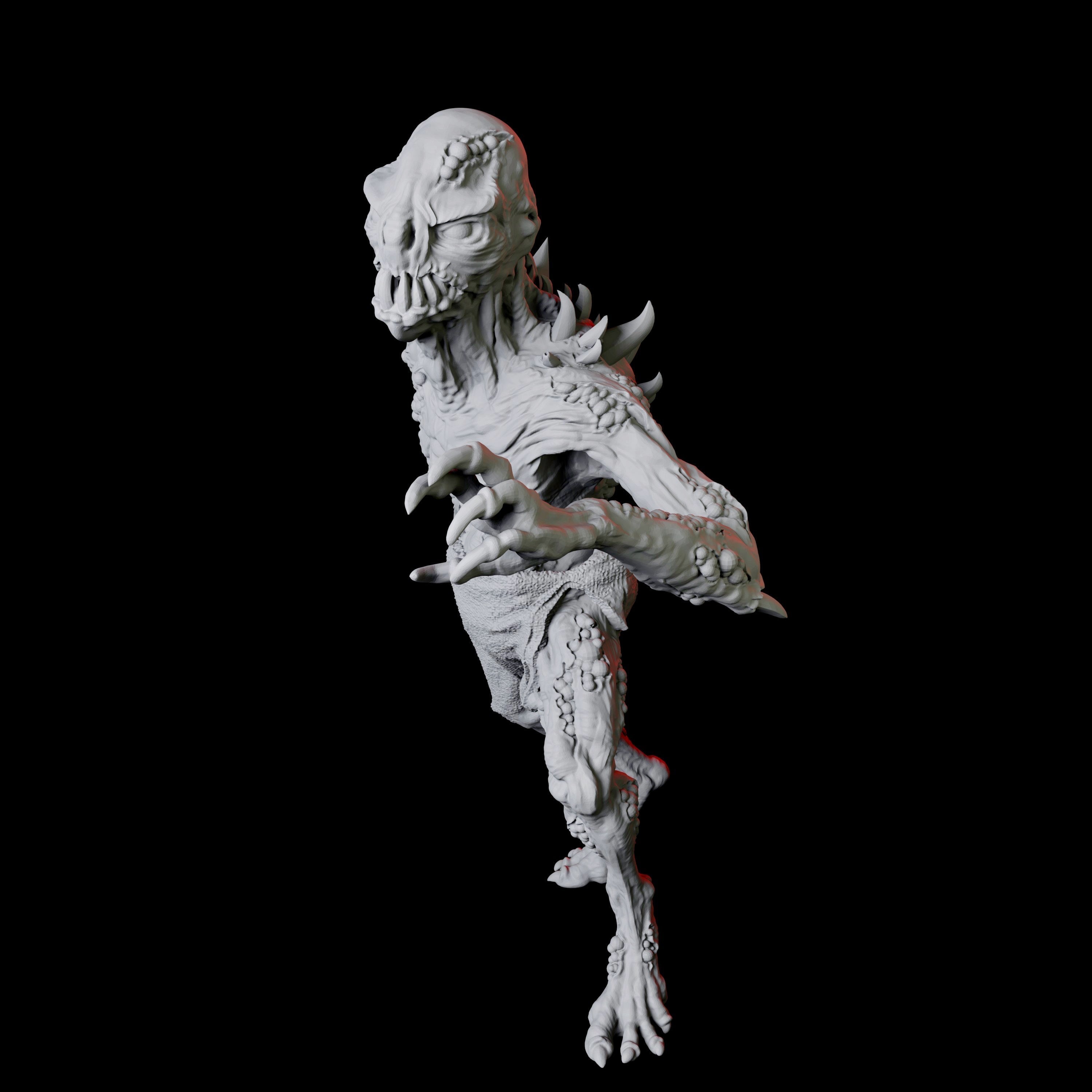 Ghoul Miniature I for Dungeons and Dragons - Myth Forged