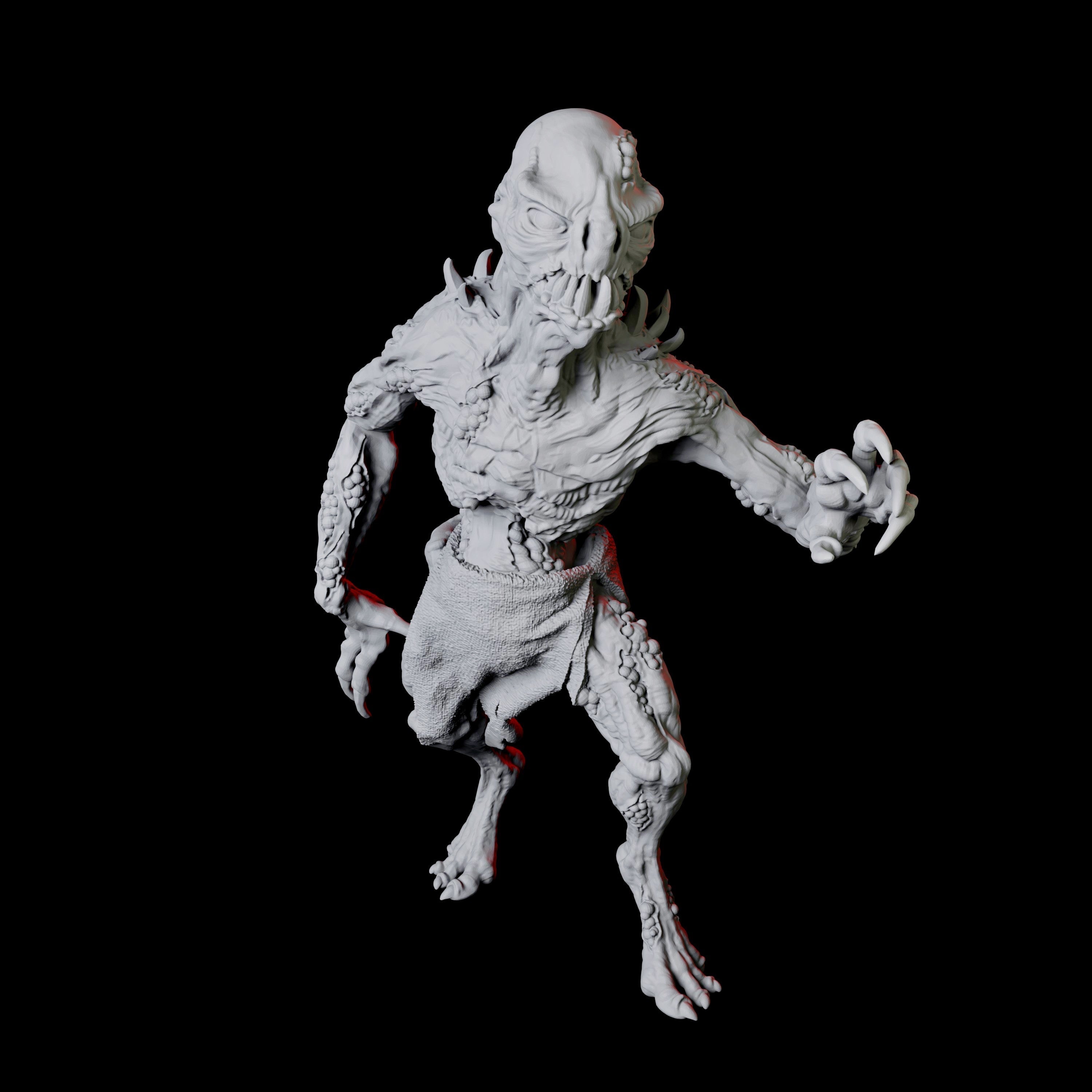 Ghoul Miniature I for Dungeons and Dragons - Myth Forged