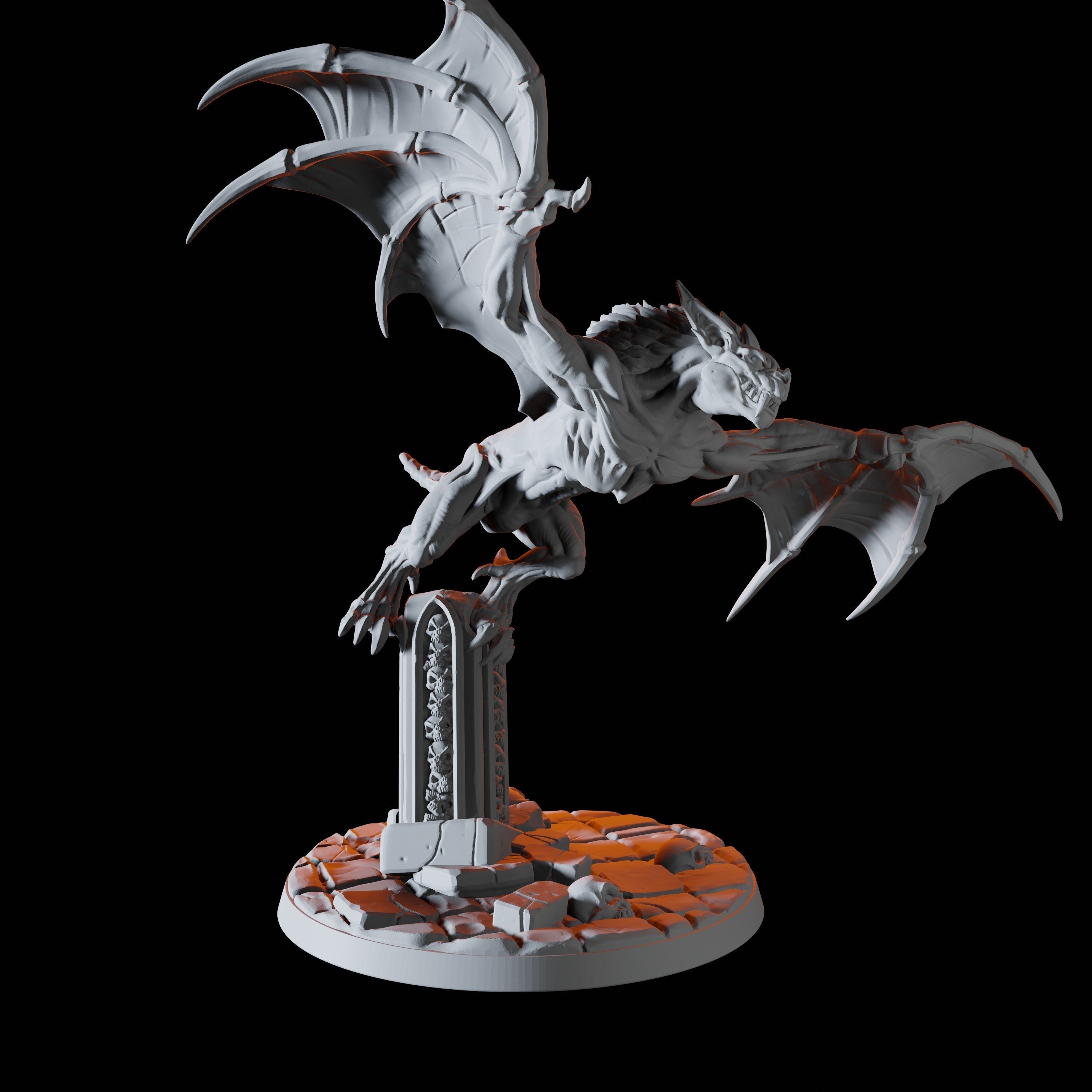 Giant Bat Miniature A for Dungeons and Dragons - Myth Forged