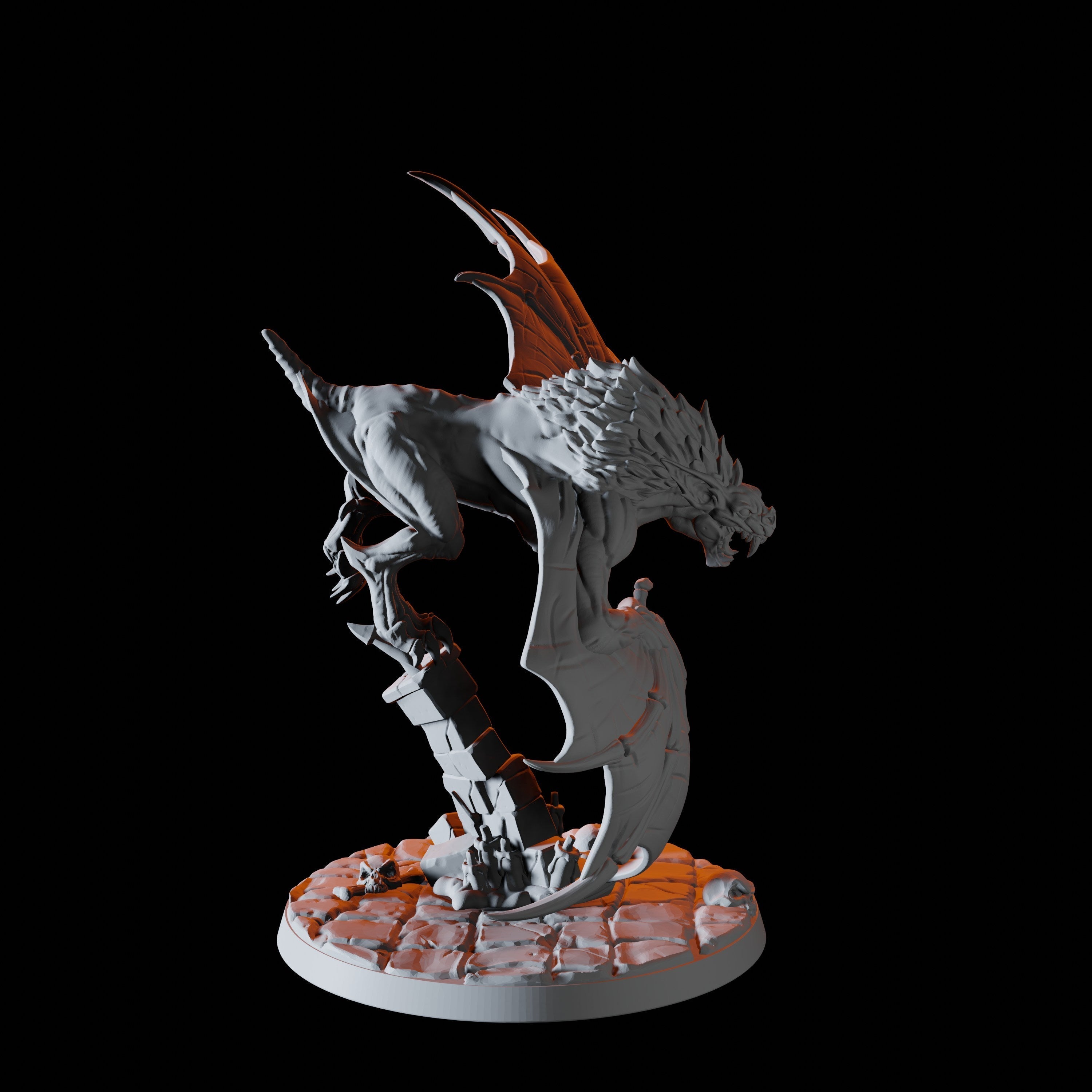 Giant Bat Miniature for Dungeons and Dragons - Myth Forged