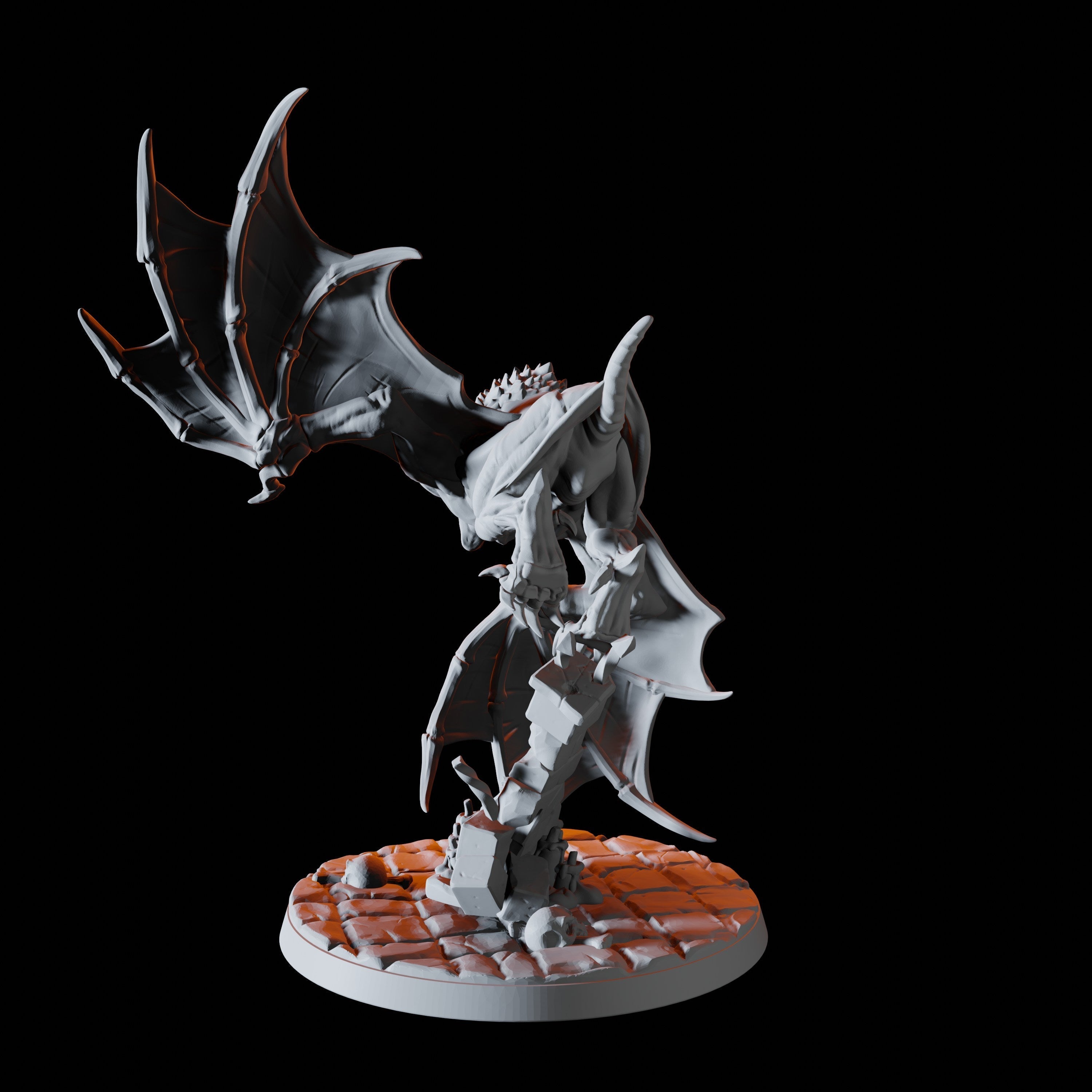 Giant Bat Miniature for Dungeons and Dragons - Myth Forged