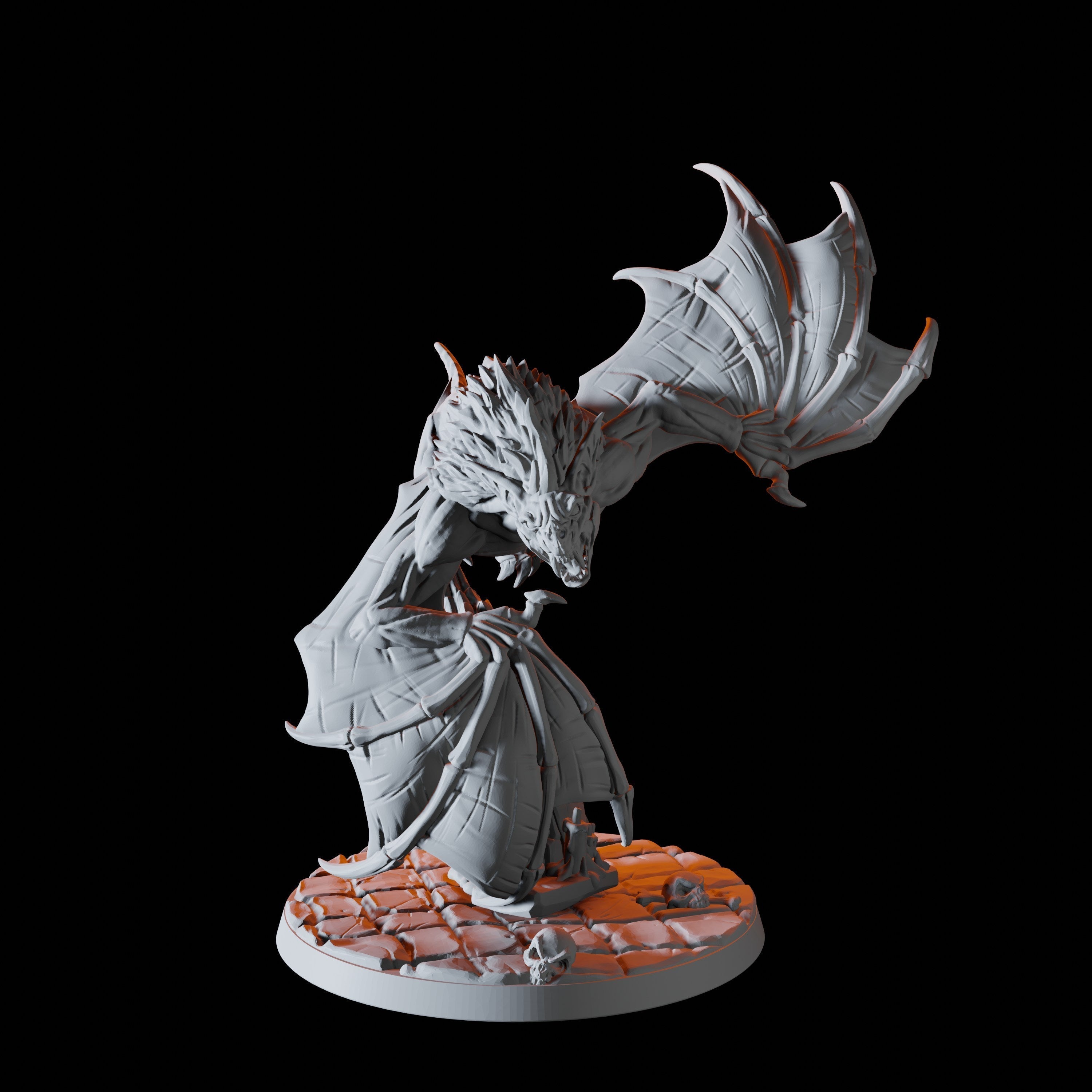 Giant Bat Miniature for Dungeons and Dragons - Myth Forged