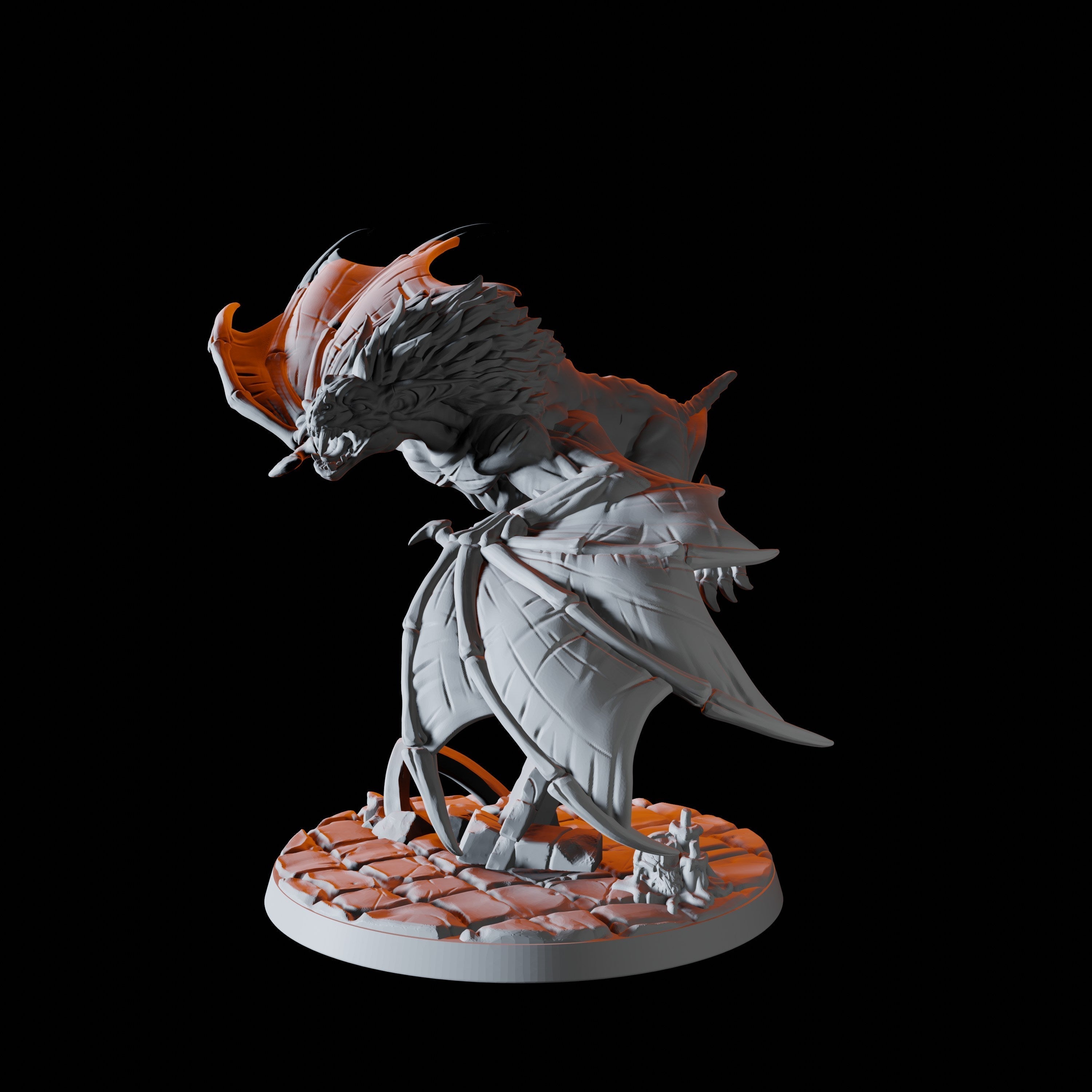 Giant Bat Miniature for Dungeons and Dragons - Myth Forged