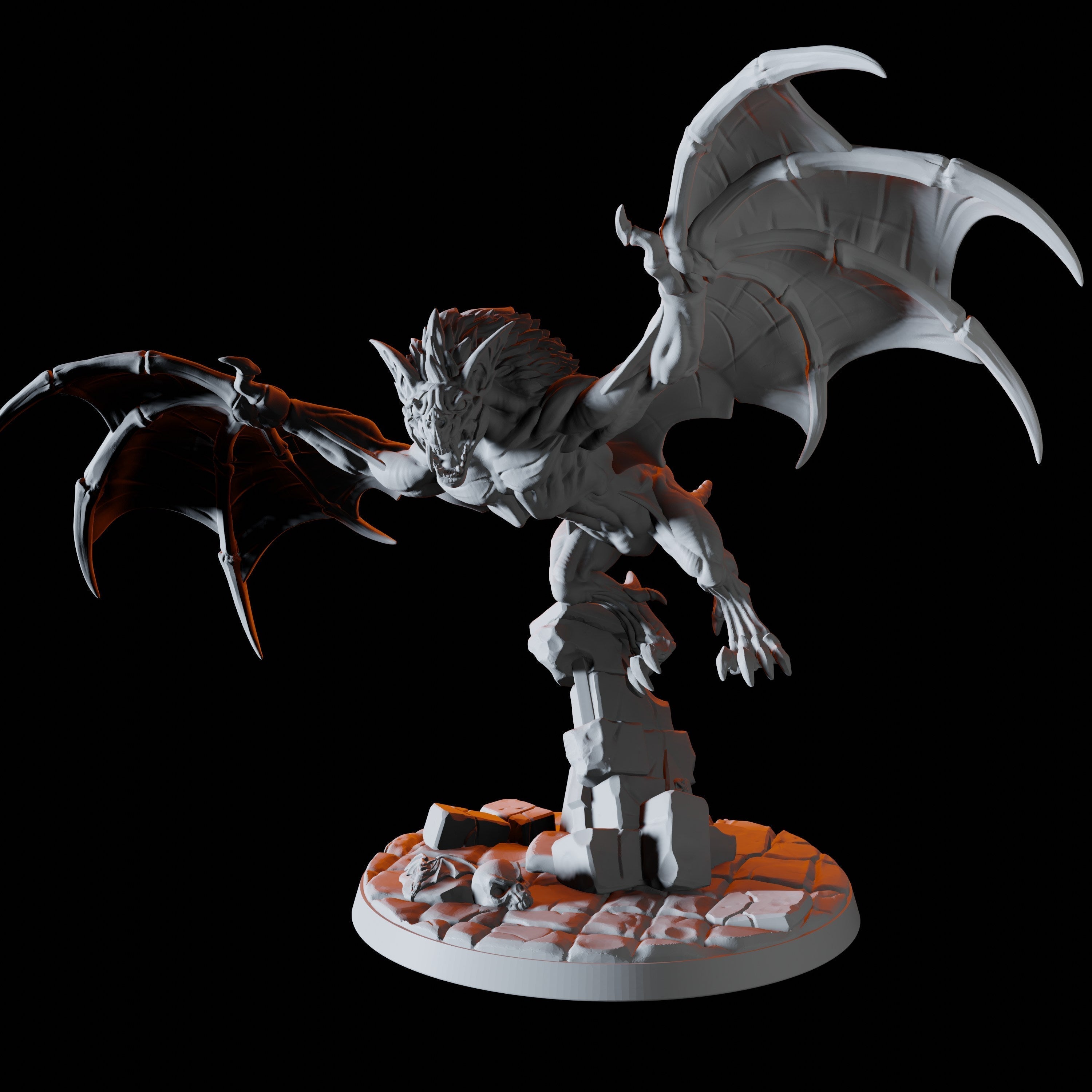 Giant Bat Miniature for Dungeons and Dragons - Myth Forged