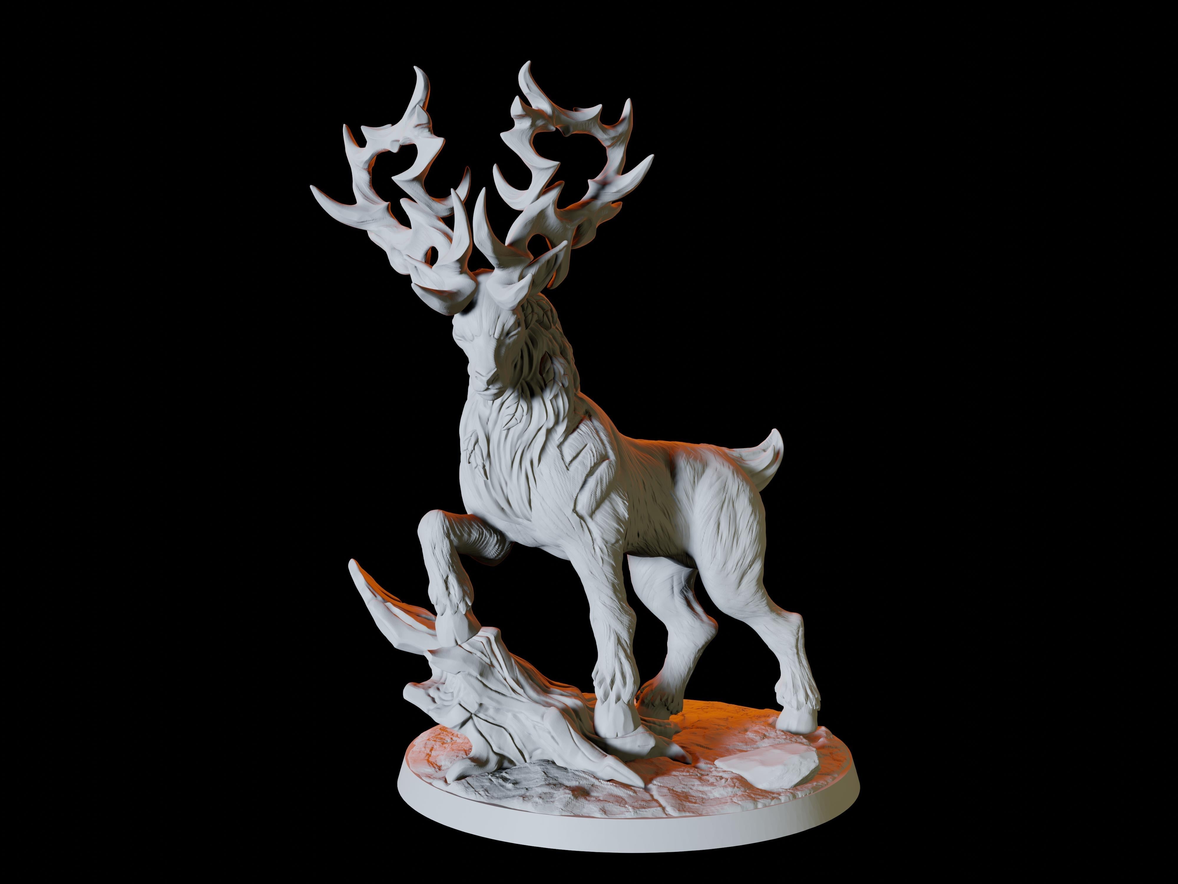 Giant Elk or Deer Miniature for Dungeons and Dragons - Myth Forged