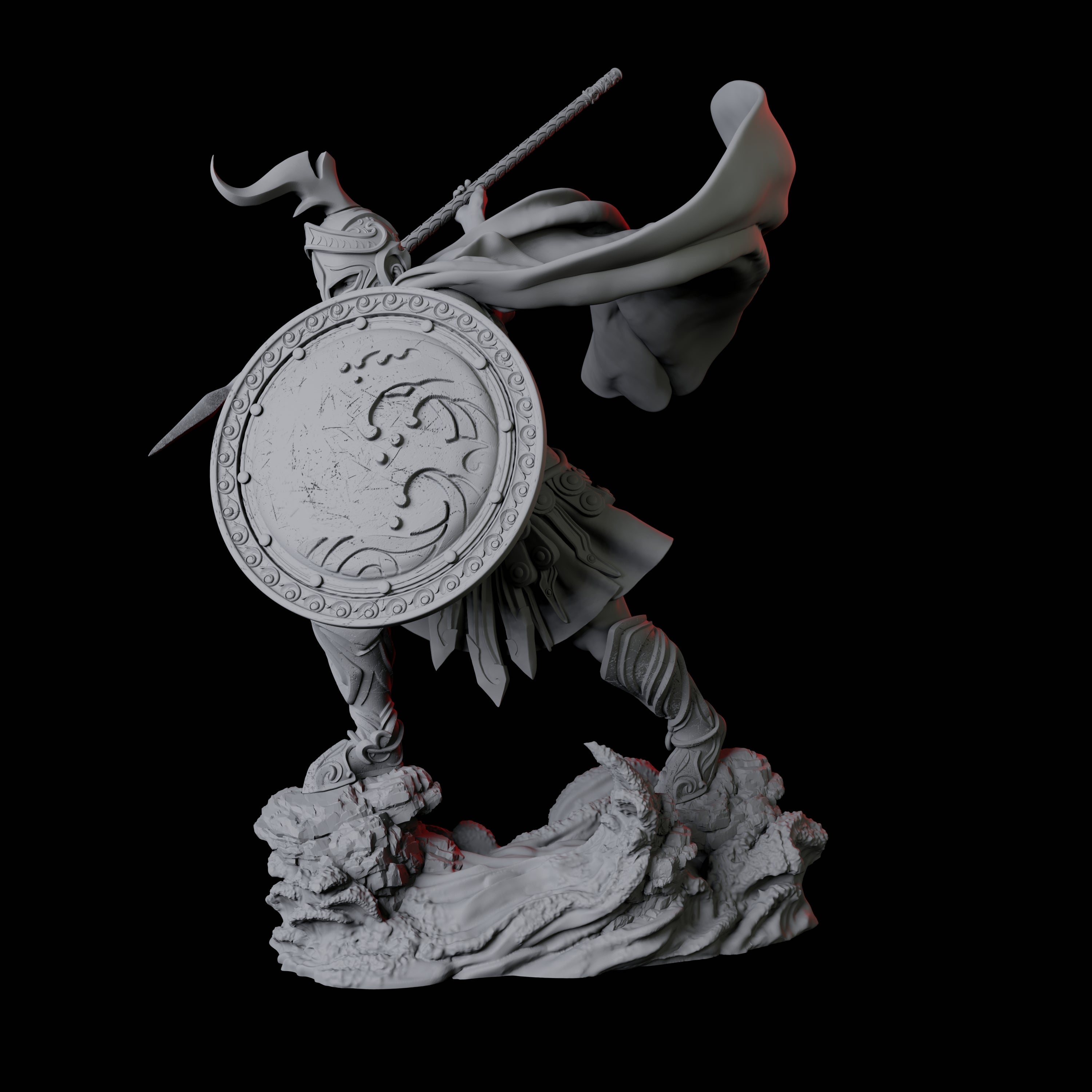 Giant Hoplite A Miniature for Dungeons and Dragons, Pathfinder or other TTRPGs