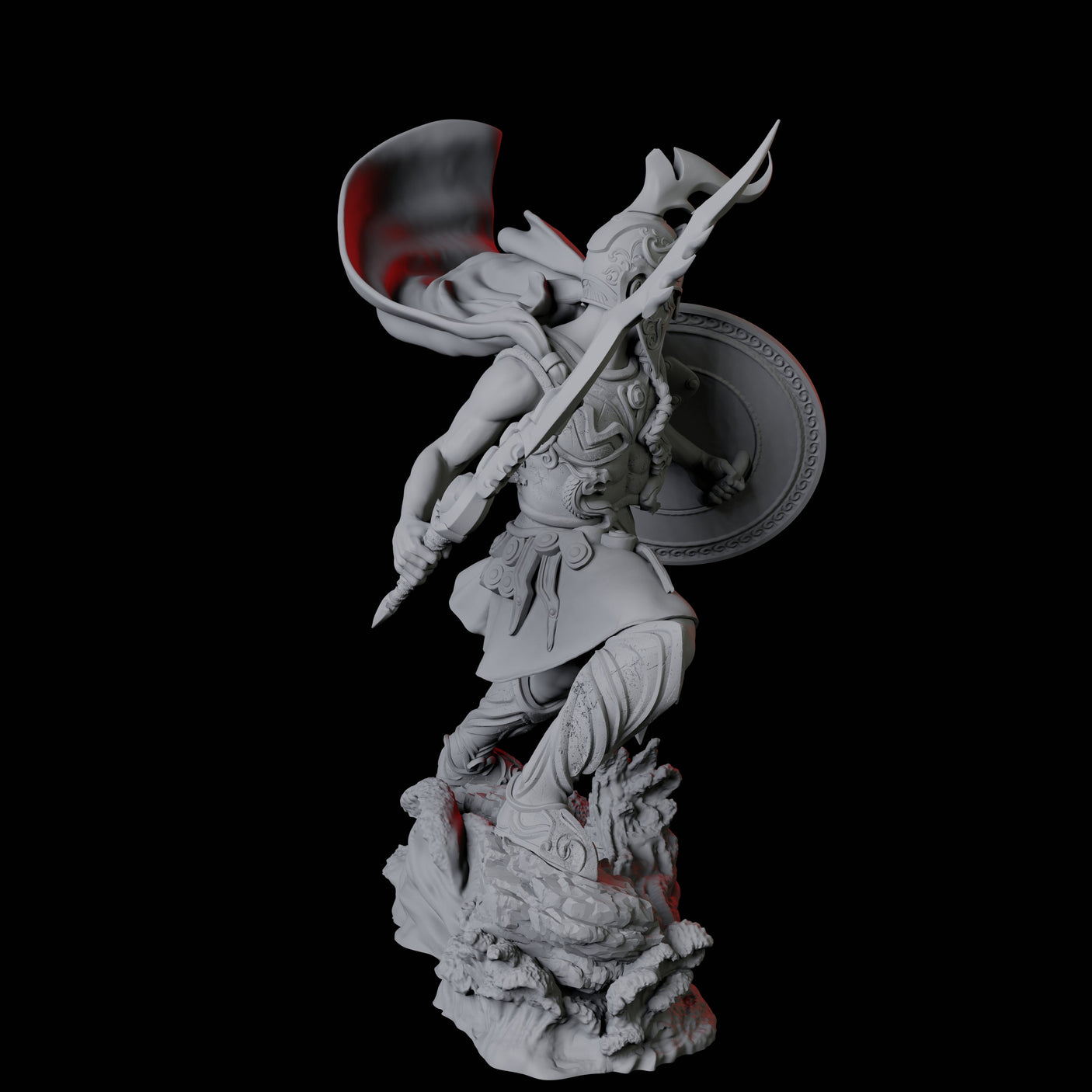 Giant Hoplite B Miniature for Dungeons and Dragons, Pathfinder or other TTRPGs