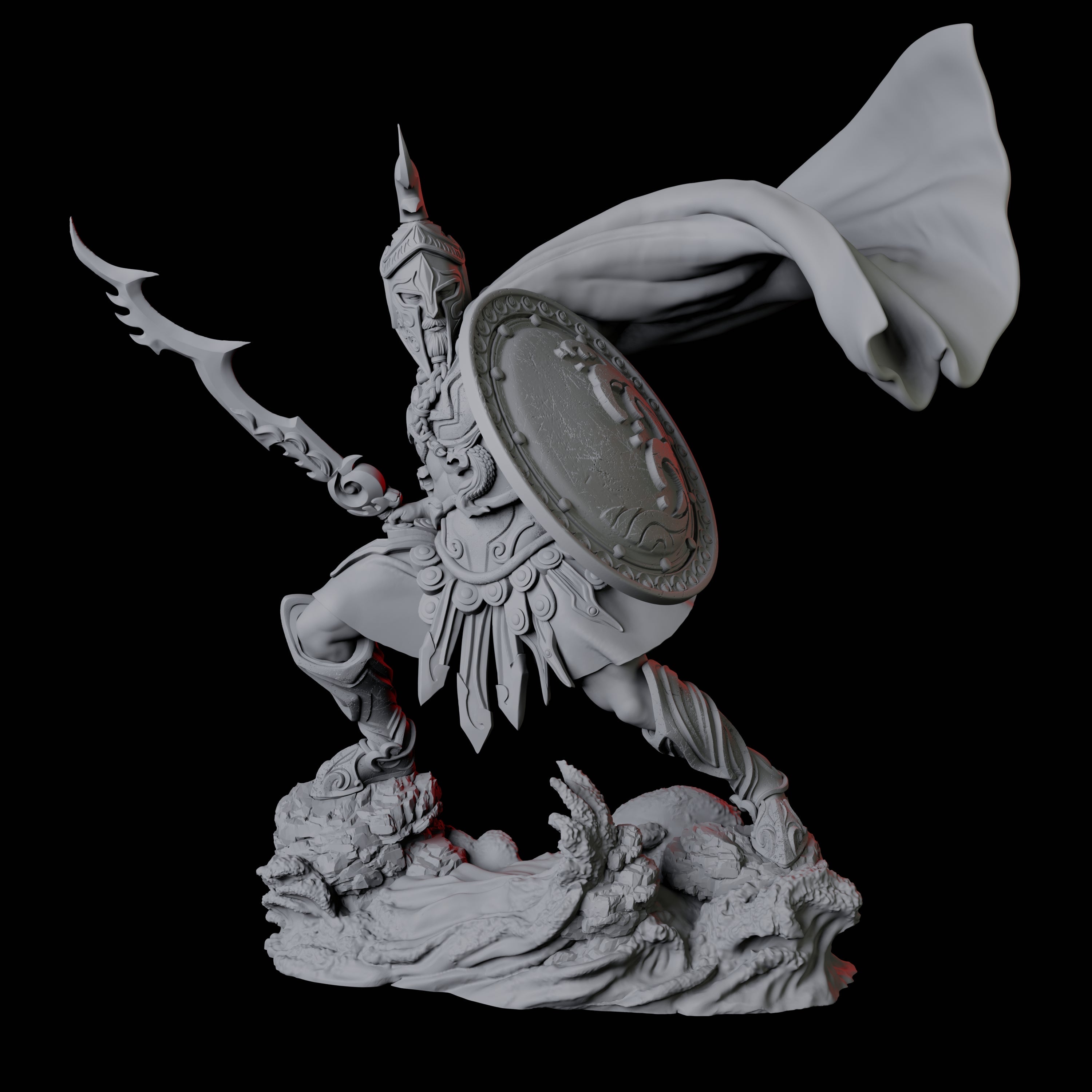 Giant Hoplite B Miniature for Dungeons and Dragons, Pathfinder or other TTRPGs