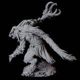 Giant Ratfolk Barbarian C Miniature for Dungeons and Dragons, Pathfinder or other TTRPGs