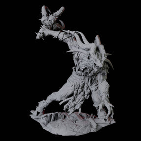 Giant Ratfolk Barbarian C Miniature for Dungeons and Dragons, Pathfinder or other TTRPGs