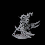 Giant Ratfolk Barbarian D Miniature for Dungeons and Dragons, Pathfinder or other TTRPGs