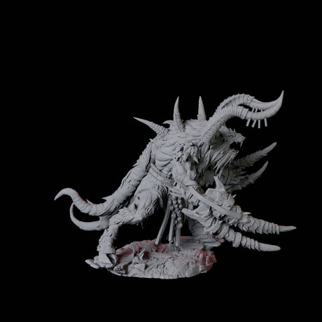 Giant Ratfolk Barbarian D Miniature for Dungeons and Dragons, Pathfinder or other TTRPGs