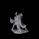 Giant Ratfolk Barbarian D Miniature for Dungeons and Dragons, Pathfinder or other TTRPGs