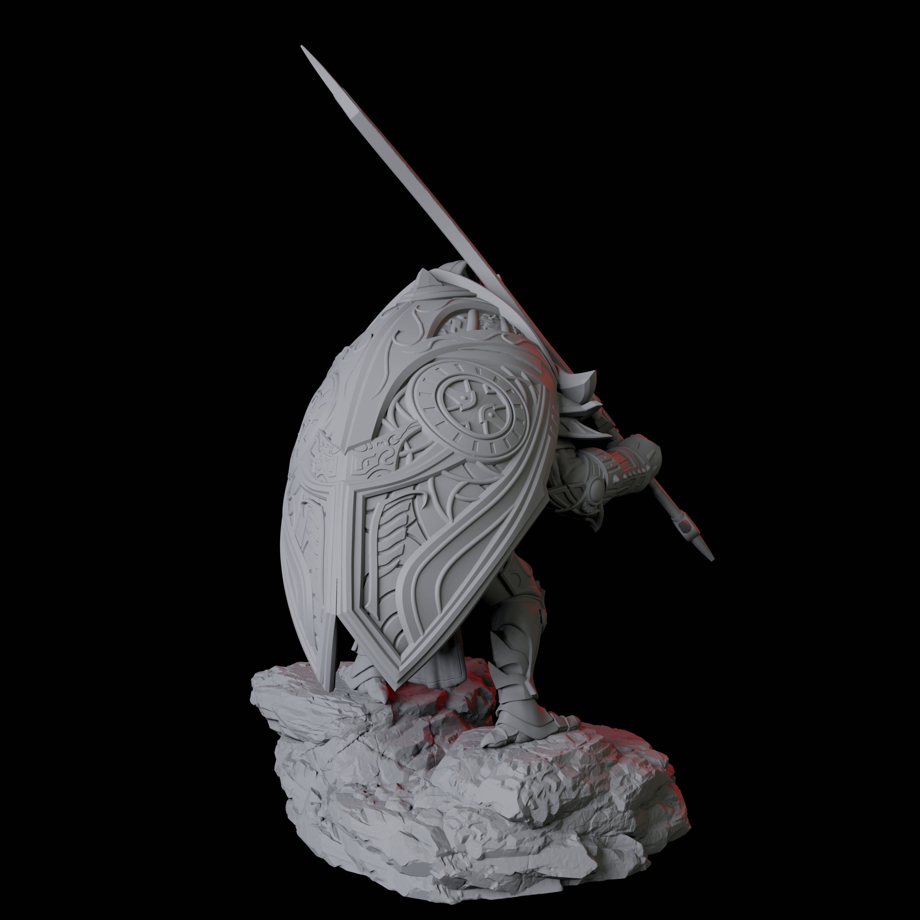 Giant Scarab Warrior A Miniature for Dungeons and Dragons, Pathfinder or other TTRPGs