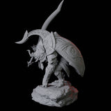 Giant Scarab Warrior A Miniature for Dungeons and Dragons, Pathfinder or other TTRPGs
