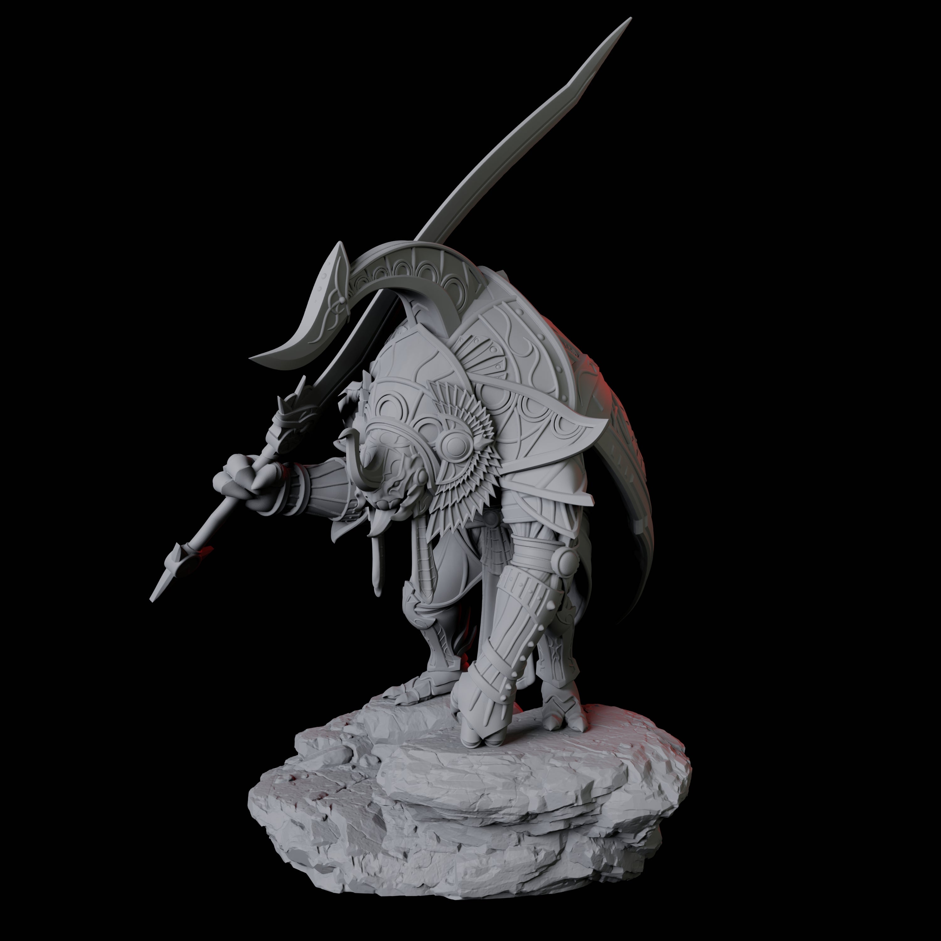 Giant Scarab Warrior A Miniature for Dungeons and Dragons, Pathfinder or other TTRPGs