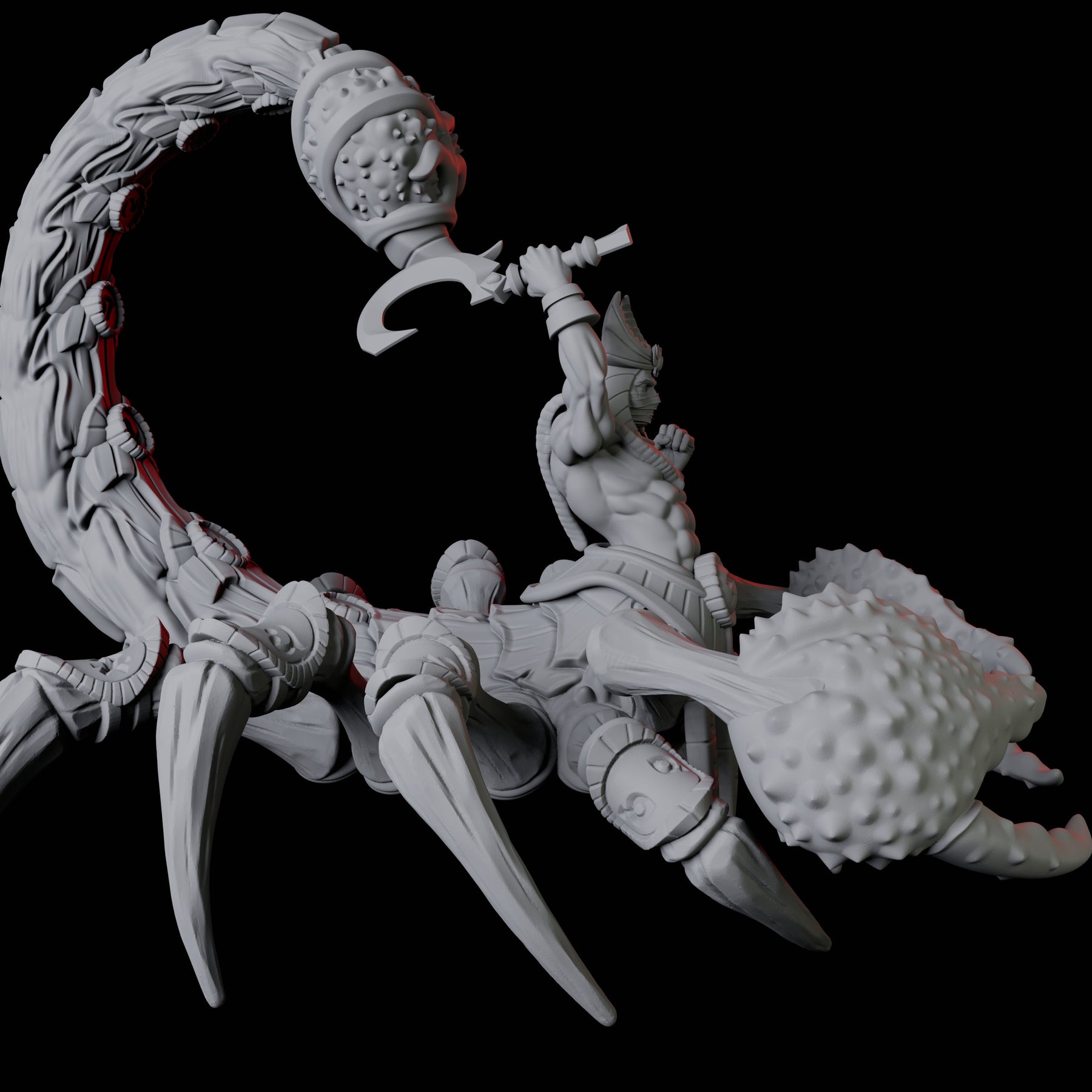 Giant Scorpion - 2 Variations de Epic Miniatures pour donjon & dragon,  warhammer et autres jeux de rôles