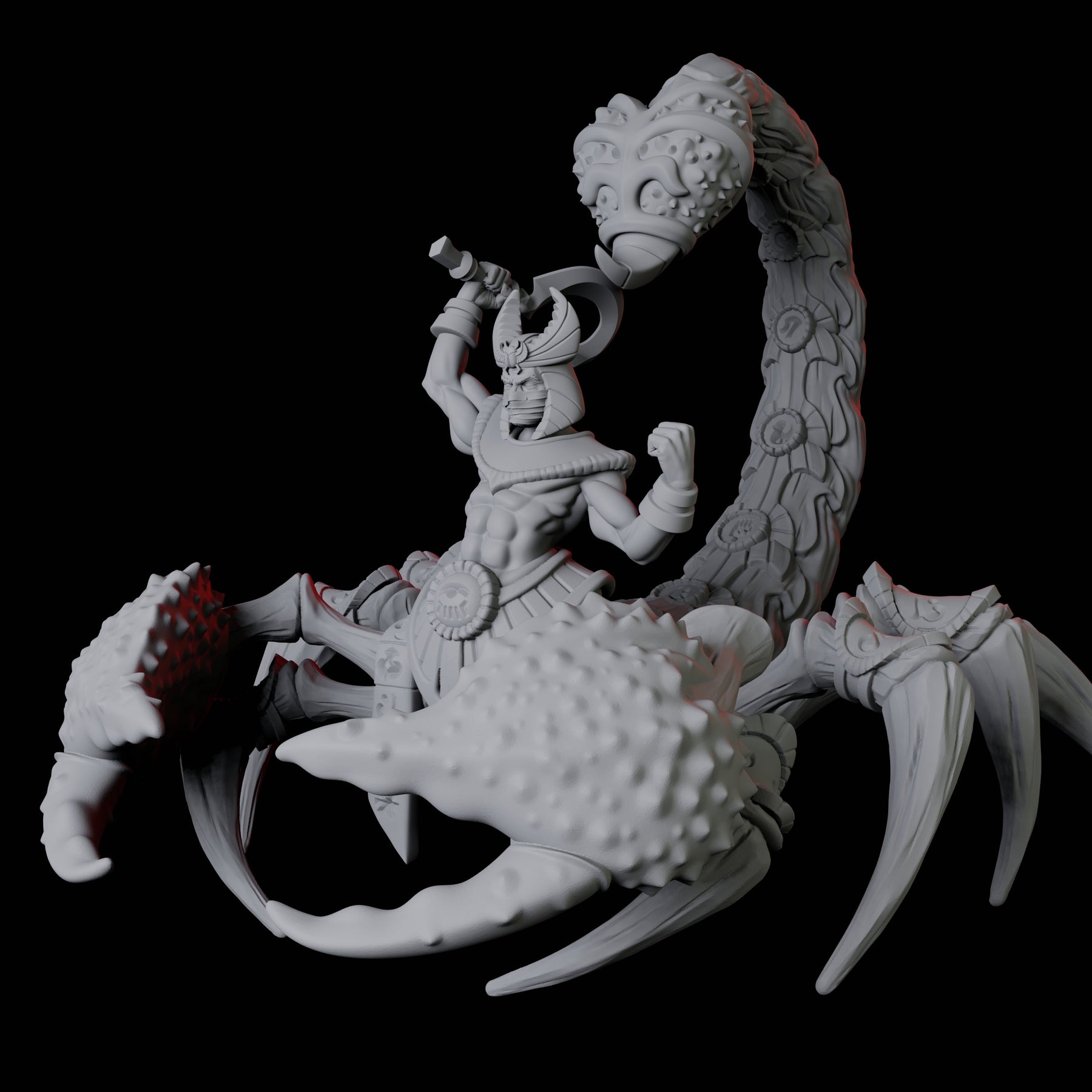 Giant Scorpion - 2 Variations de Epic Miniatures pour donjon & dragon,  warhammer et autres jeux de rôles