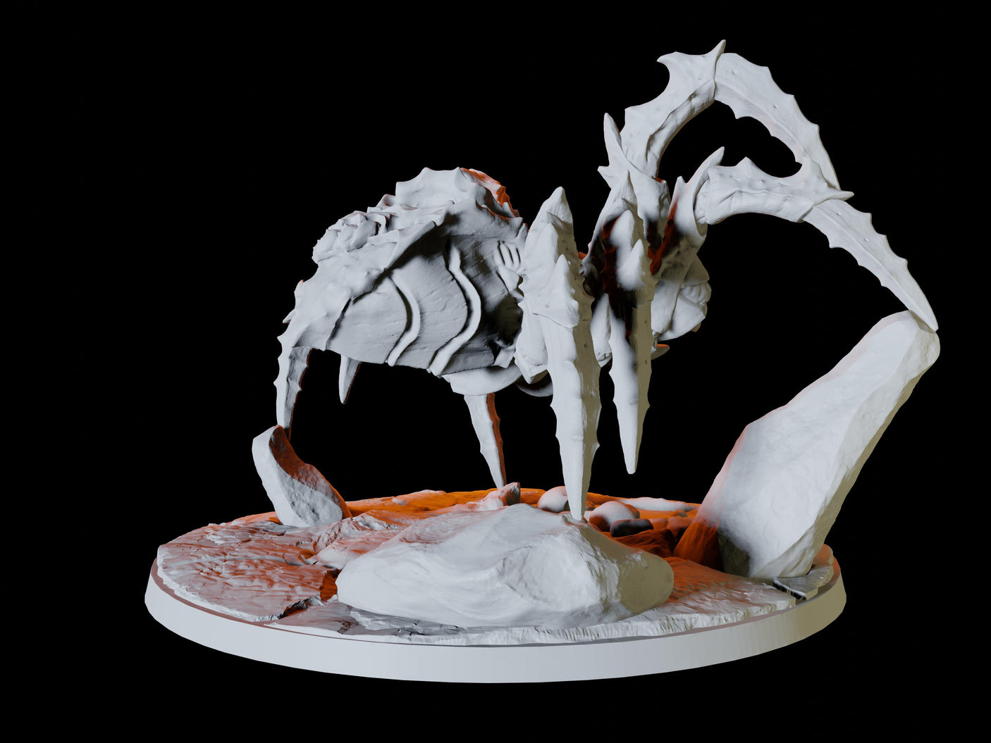 Giant Spider Miniature for Dungeons and Dragons, Pathfinder or other TTRPGs