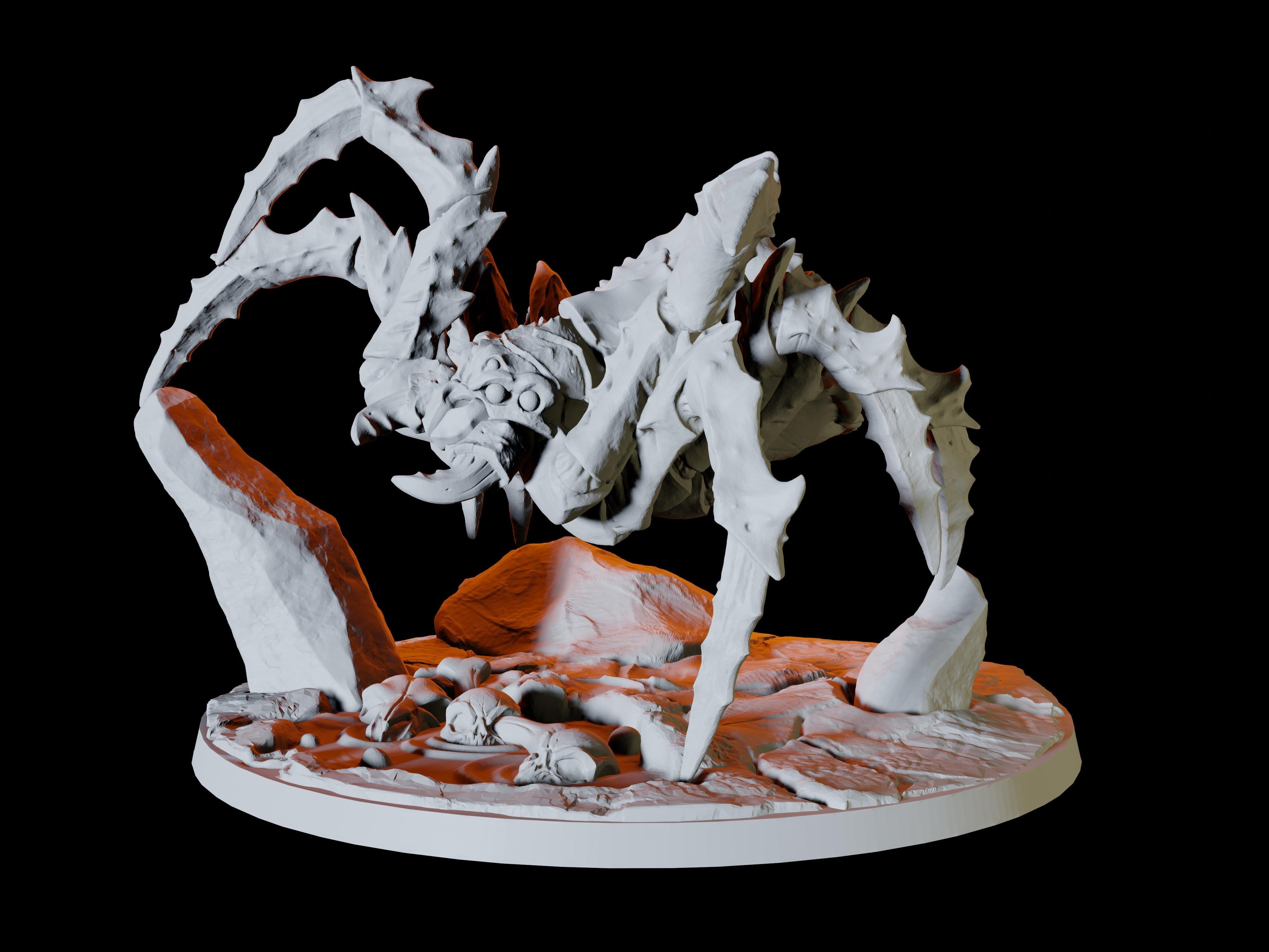 Giant Spider Miniature for Dungeons and Dragons - Myth Forged