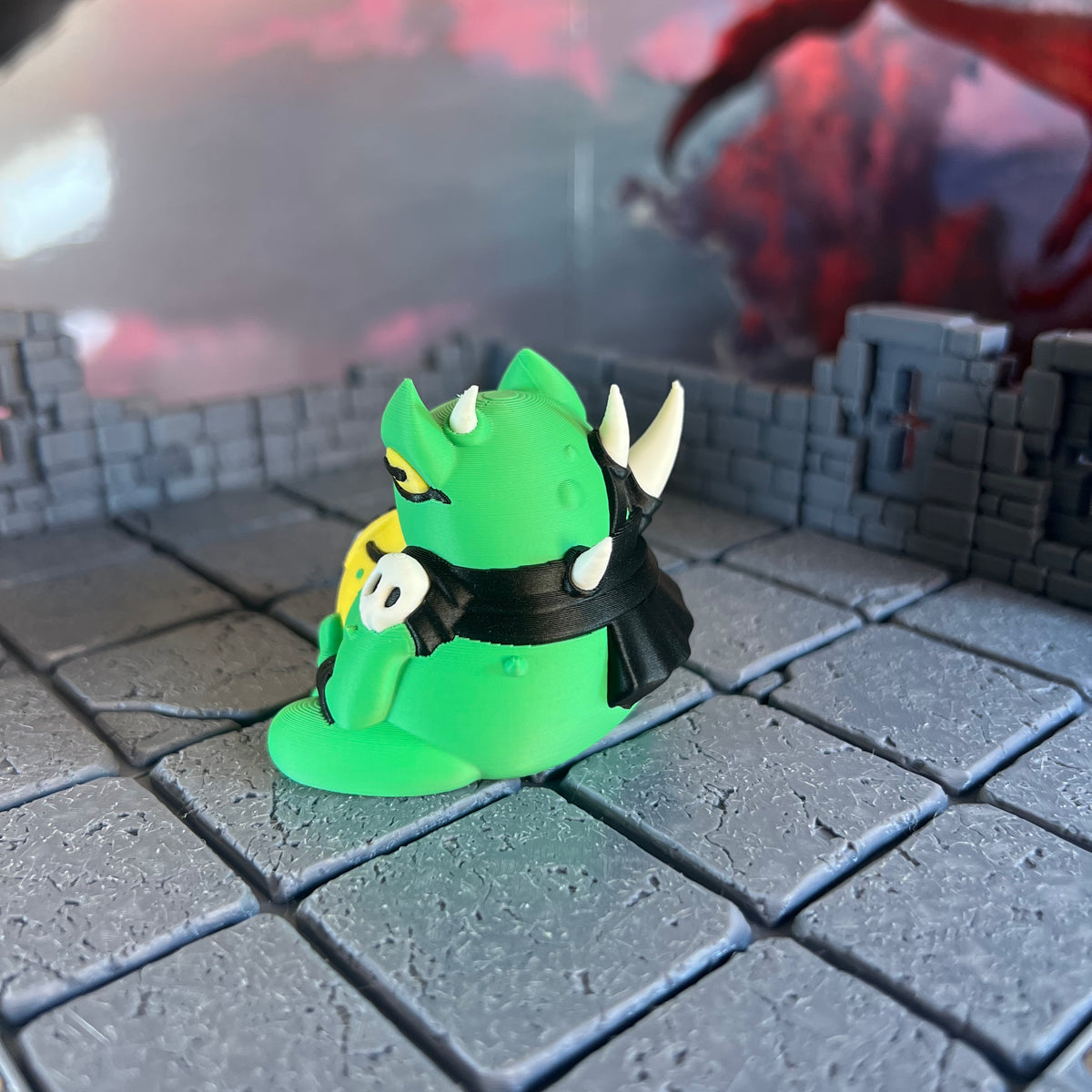 Giant Toad Kings Multicolour Table Ready Miniatures Miniature for Dungeons and Dragons, Pathfinder or other TTRPGs