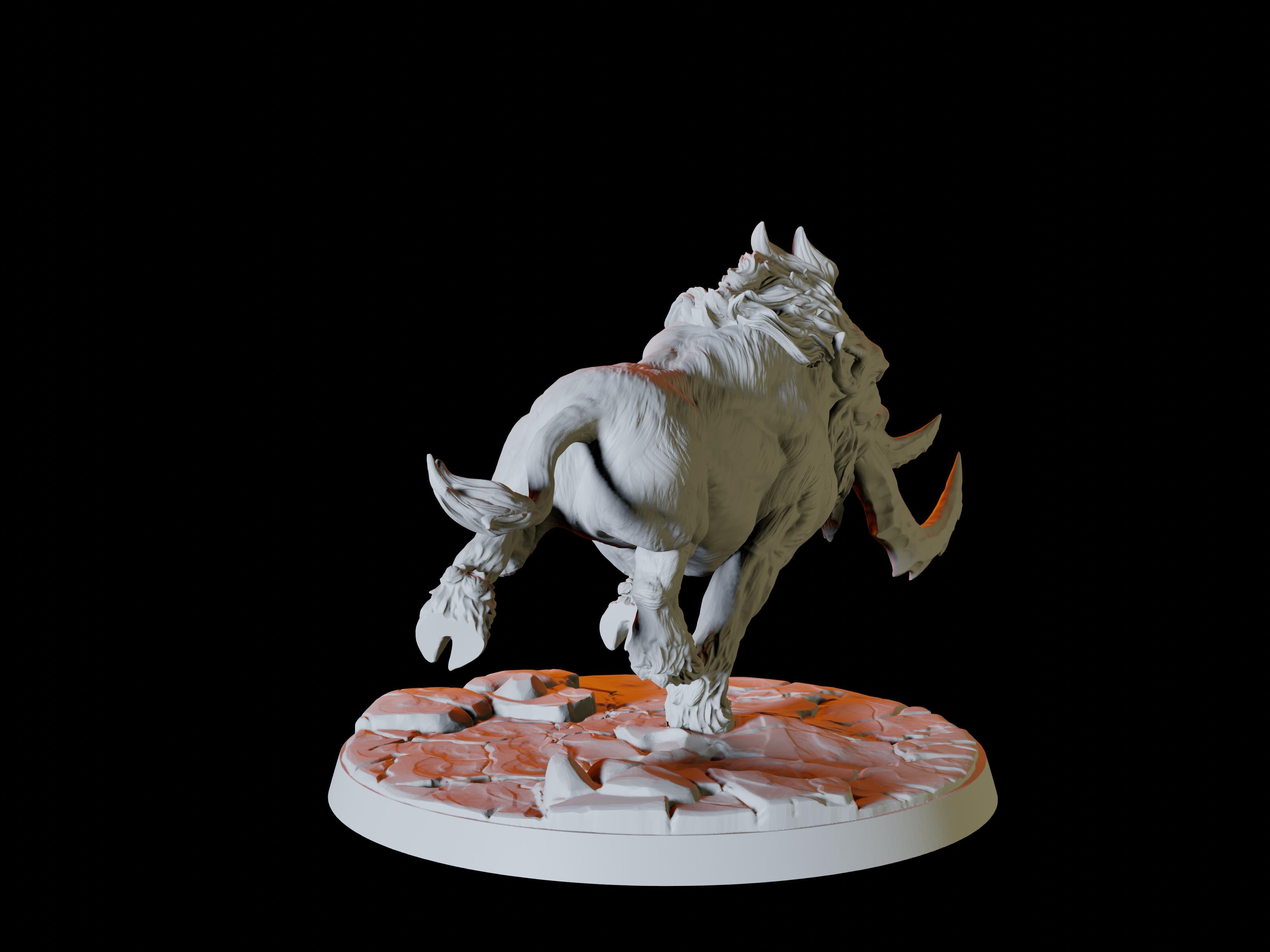 Giant Warthog Miniature for Dungeons and Dragons - Myth Forged