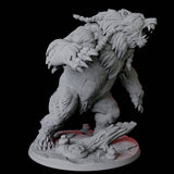 Giant Wild Shape Bear Miniature for Dungeons and Dragons, Pathfinder or other TTRPGs