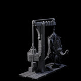 Gibbet Cage with Mimic Miniature for Dungeons and Dragons, Pathfinder or other TTRPGs