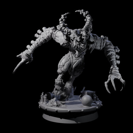 Giggling Demon Jester B Miniature for Dungeons and Dragons, Pathfinder or other TTRPGs